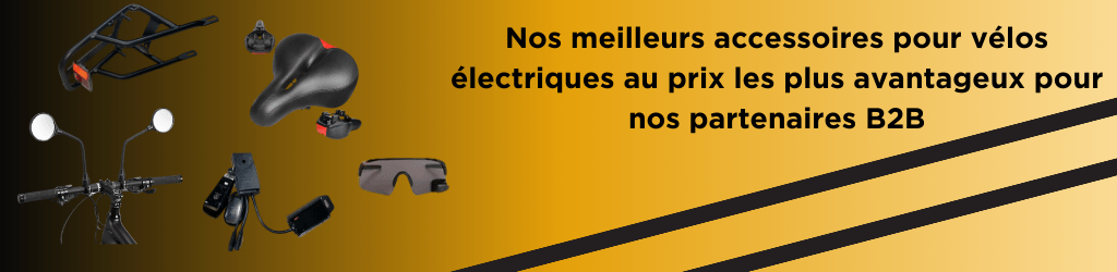 revendeur accessoire vélo électrique – solutions B2B chez E-Volty