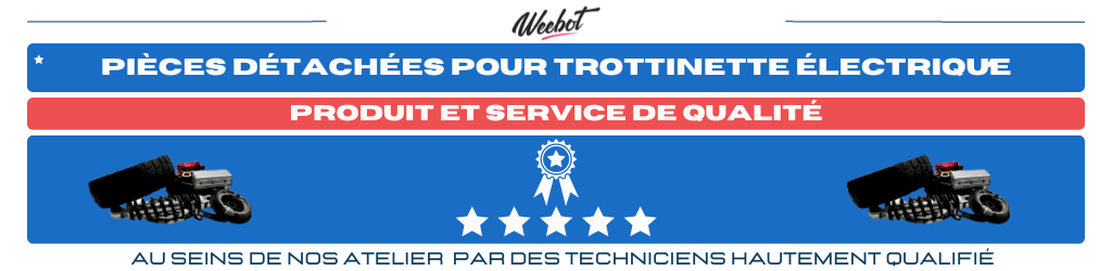 pourquoi acheter ces pièces détachées trottinette électrique chez e-volty