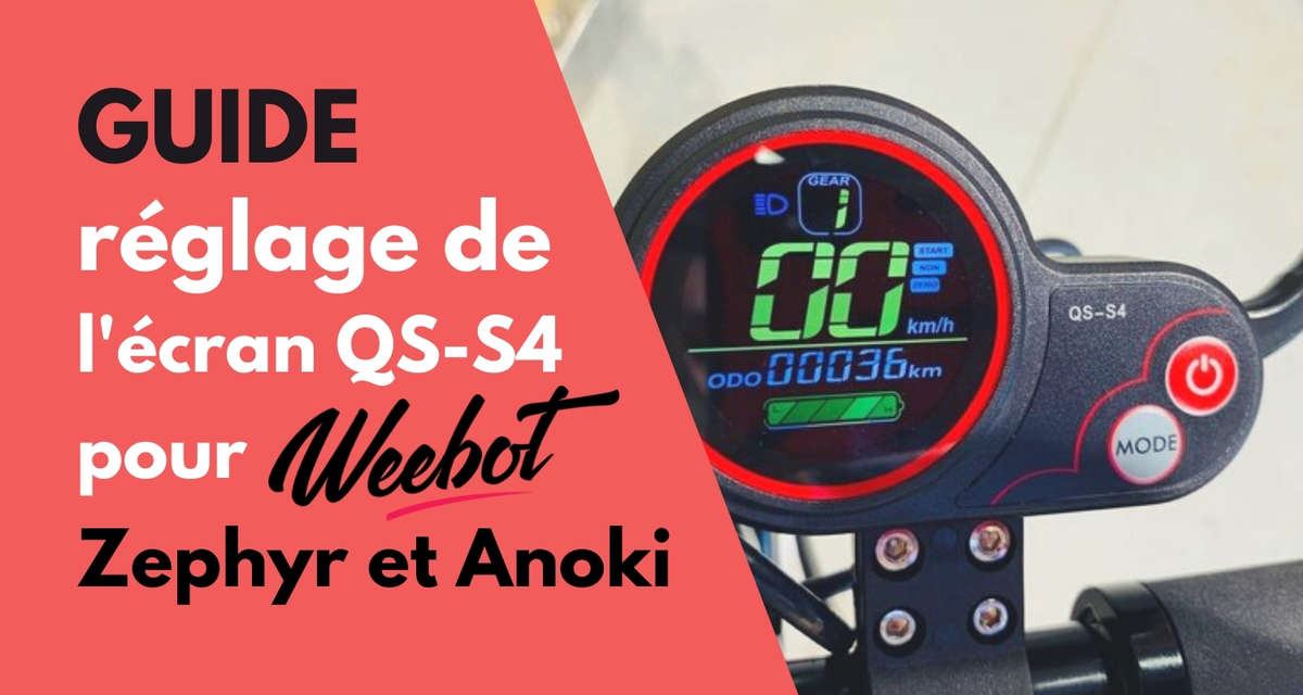 guide reglage display qs s4