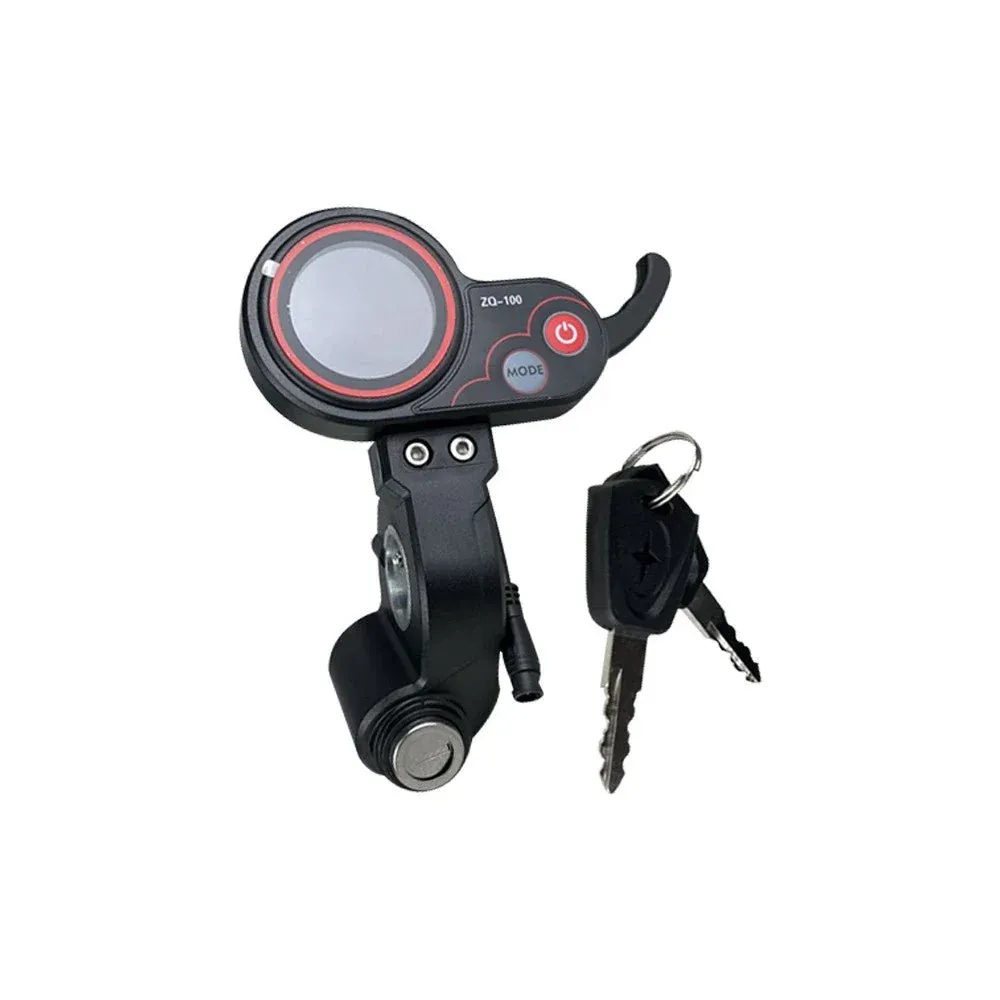 Afficheur ZQ-100 Avec Contacteur À Clé Pour Trottinette Électrique Hitway