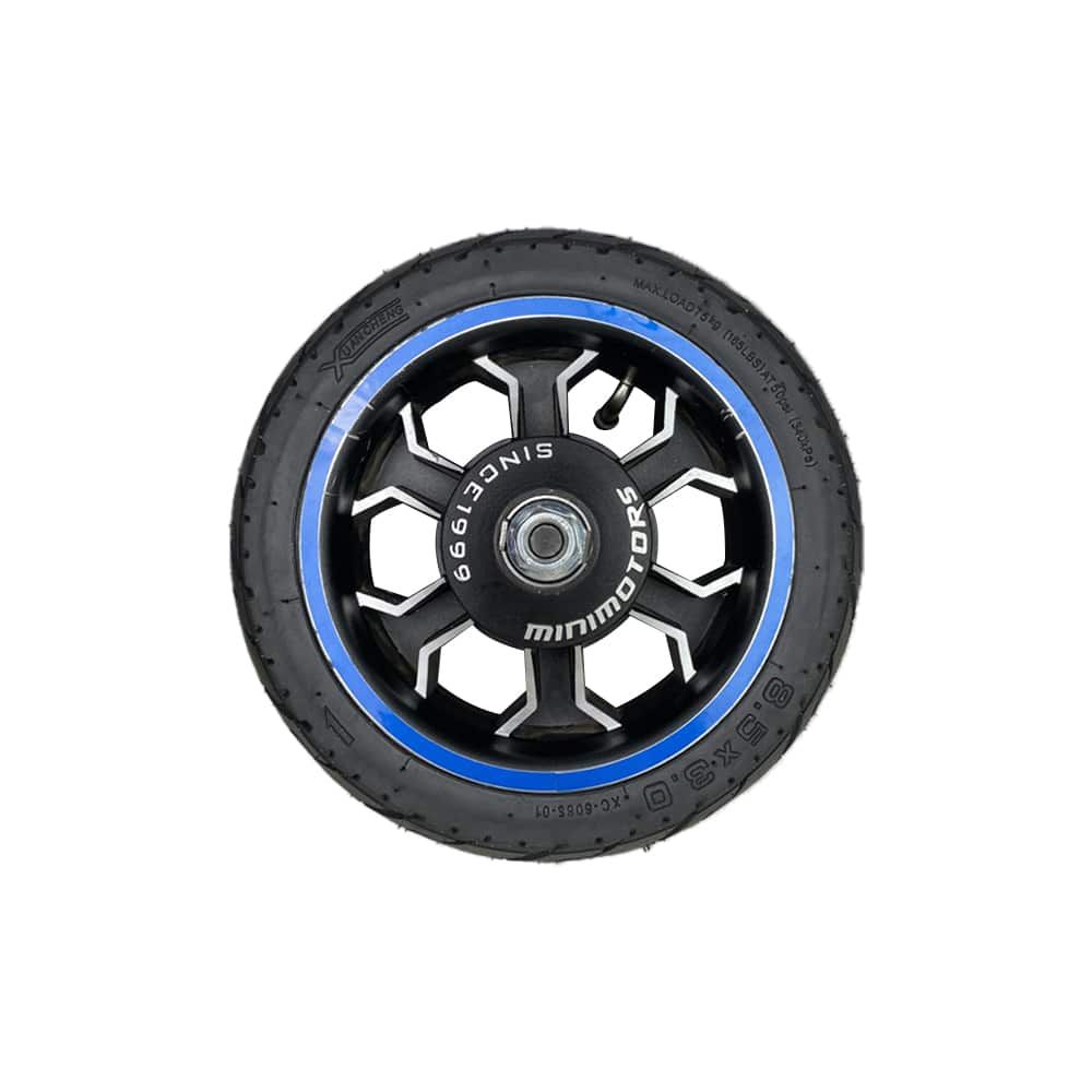 Autocollant Jantes Bleues pour Trottinette Électrique Xiaomi Dualtron Mini