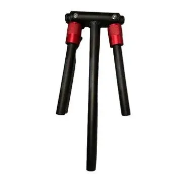 Barre T et Guidon Pliable Rouge de Trottinette Électrique E-Volty Anoki et Leika