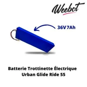 Batterie Trottinette Électrique 36V Ride 55 - Urban Glide (Batterie Uniquement)