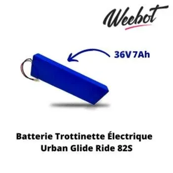 Batterie Trottinette Électrique 36V Ride 82S - Urban Glide (Batterie Uniquement)