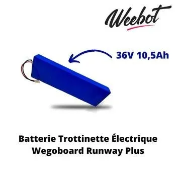 Batterie Trottinette Électrique 36V Runway Plus - Wegoboard (Batterie Uniquement)