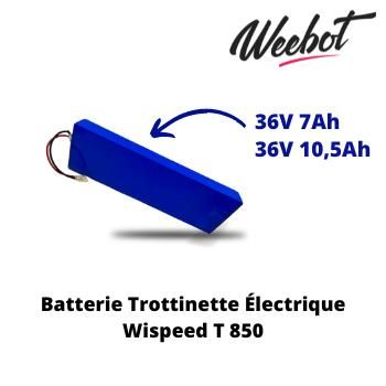 Batterie Trottinette Électrique 36V T 850 - Wispeed (Batterie Uniquement)