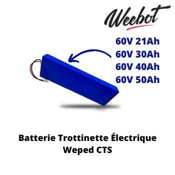 Batterie Trottinette Electrique 60V CTS - Weped (Batterie Uniquement)