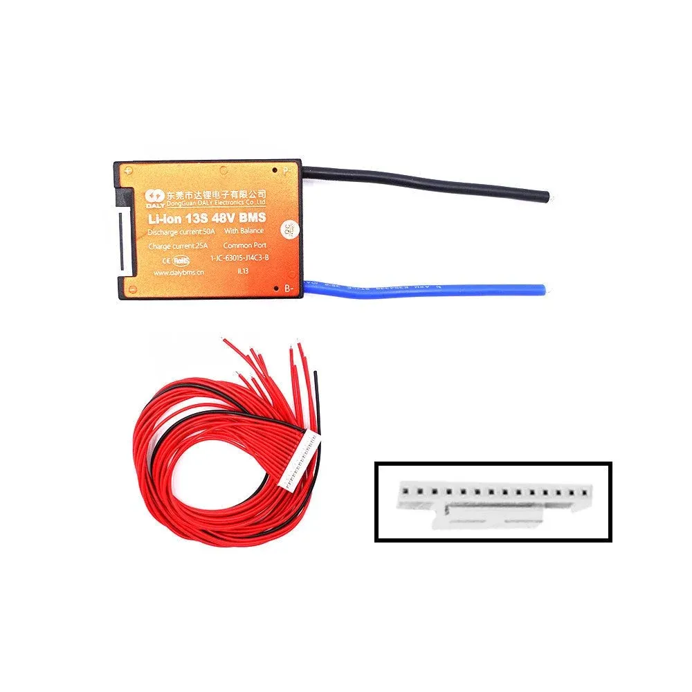 BMS Daly 48V 13S 50A pour Trottinette Électrique