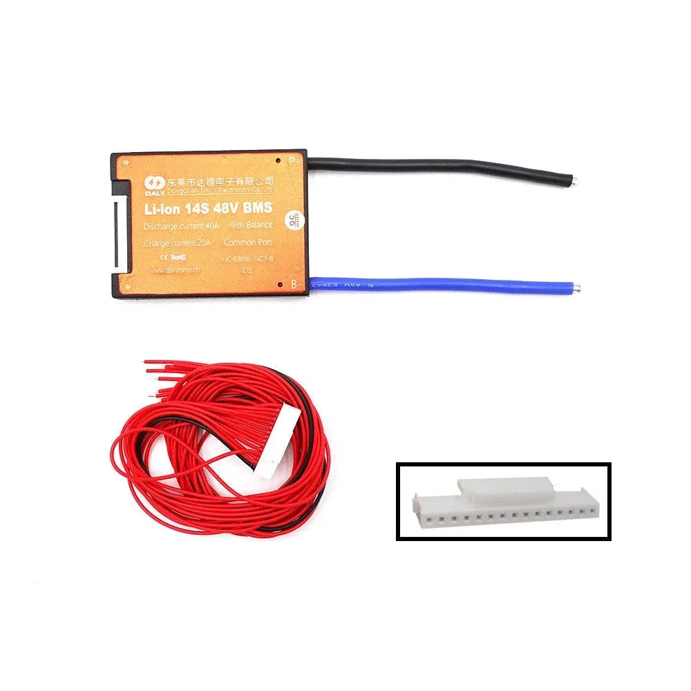 BMS Daly 52V 14S 40A pour Trottinette Électrique