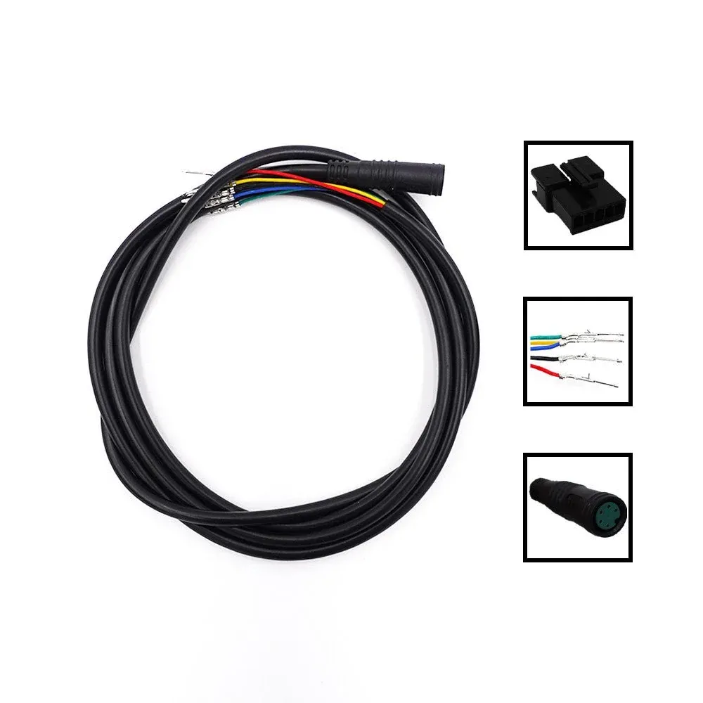 Câble Afficheur 5 Pins Femelle pour Trottinette Électrique