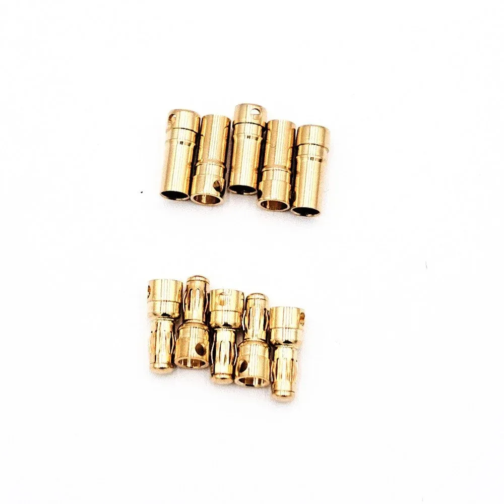 Câble Connecteur Banane 3.5mm X10 (5 Mâles + 5 Femelles) pour Trottinette Électrique
