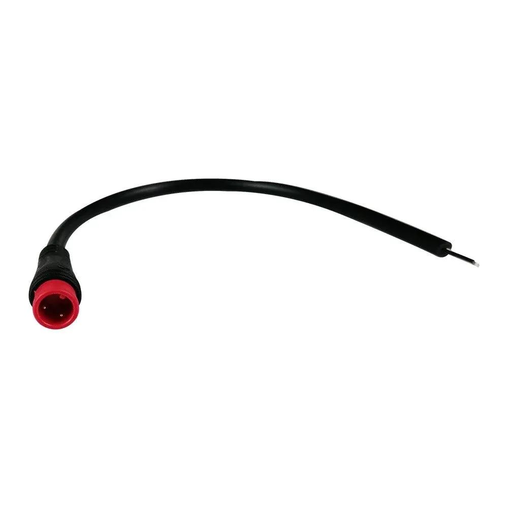 Câble Connecteur Étanche 2 Pins Male pour Trottinette Électrique