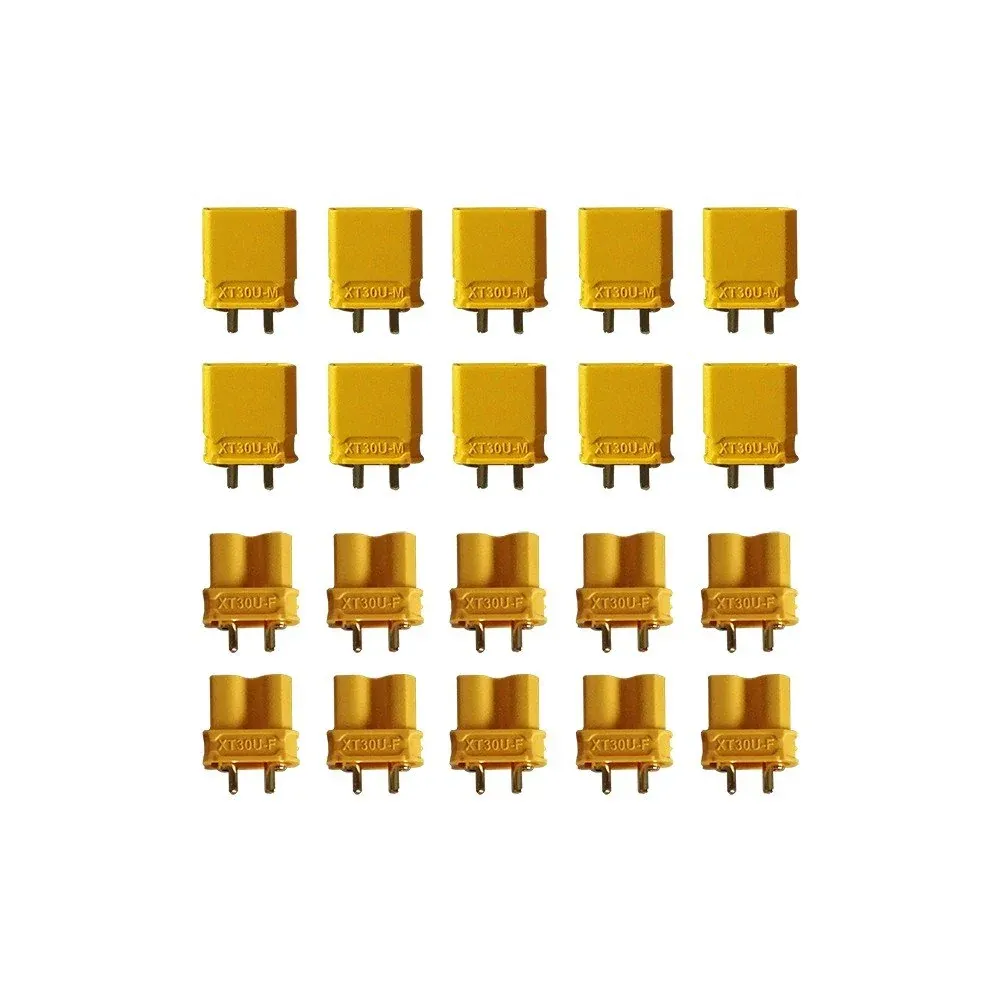 Câble Connecteur XT30 Mâle et Femelle X20 pcs pour Trottinette Électrique