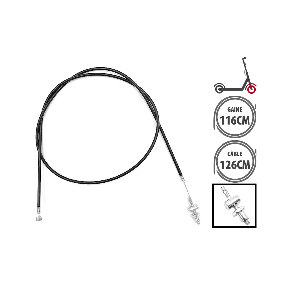 Câble de Frein Avant pour Trottinette Électrique Dualtron Mini
