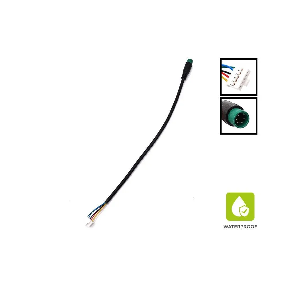 Câble Display à Connecteur Étanche pour Trottinette Électrique