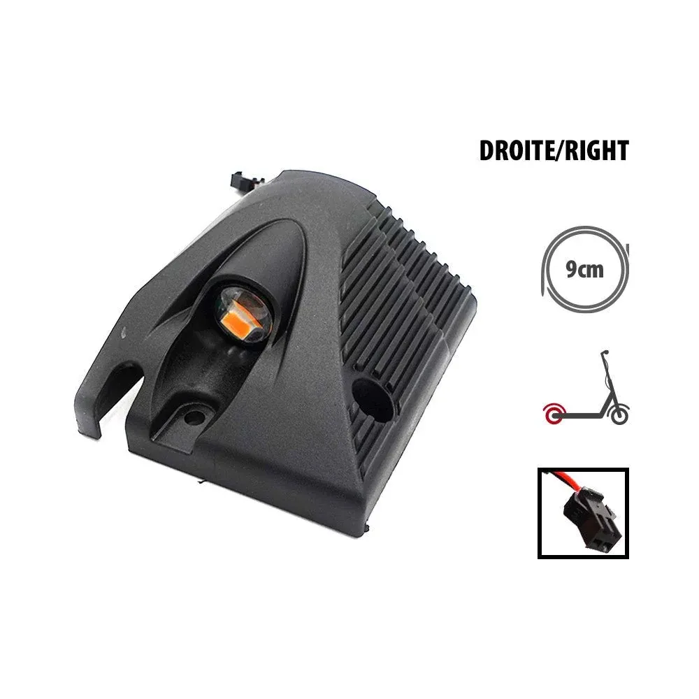 Cache Plastique et LED Deck Arrière Droit pour Trottinette Électrique Kukirin G2 Master