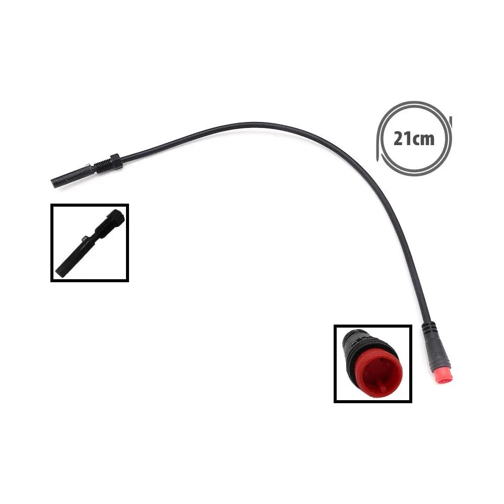 Capteur de Frein Zoom Connecteur Etanche 2 Pins 210mm pour Vélo Électrique