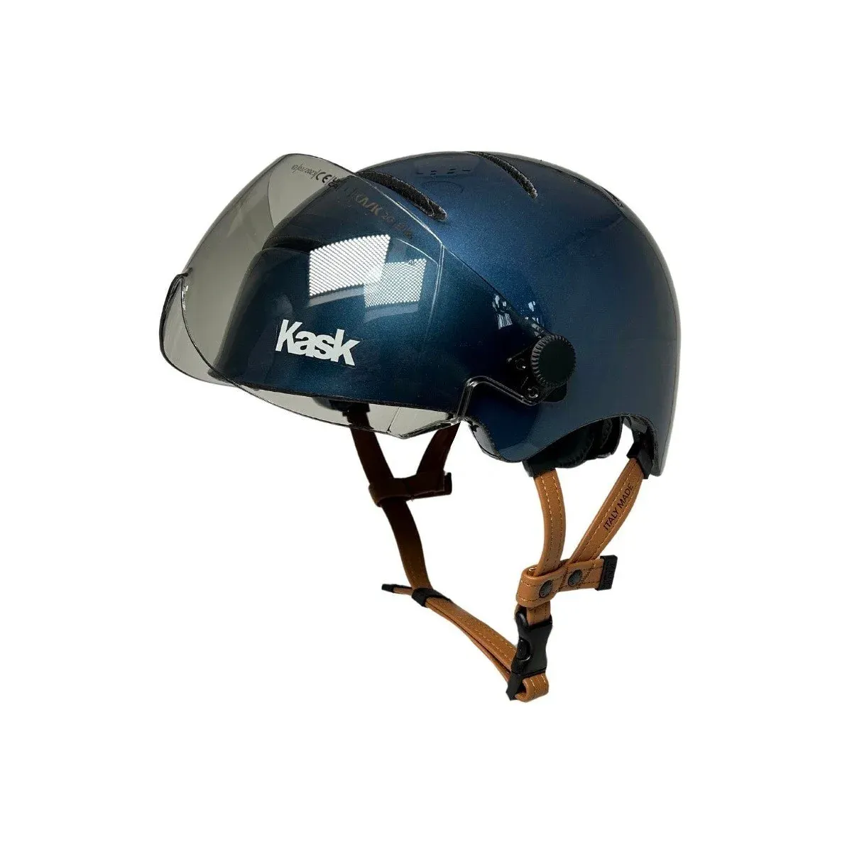 Casque de Vélo Kask Urban Lifestyle Petrol Blue avec Visière
