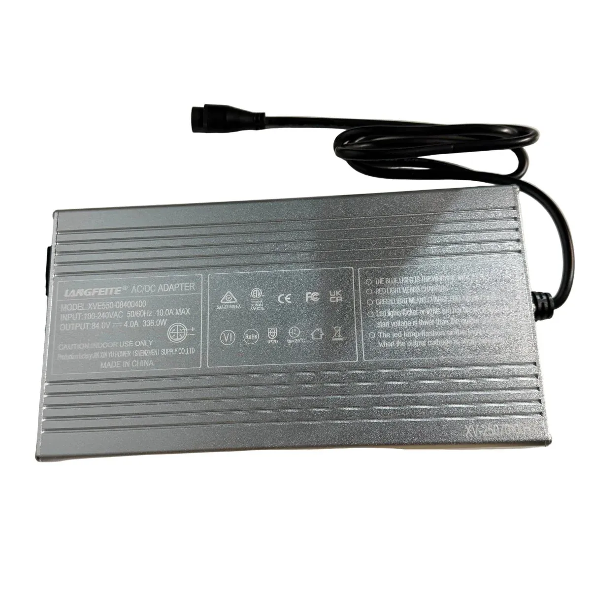 Chargeur Rapide Pour Batterie 72V - 4Ah pour LANGFEITE GT2