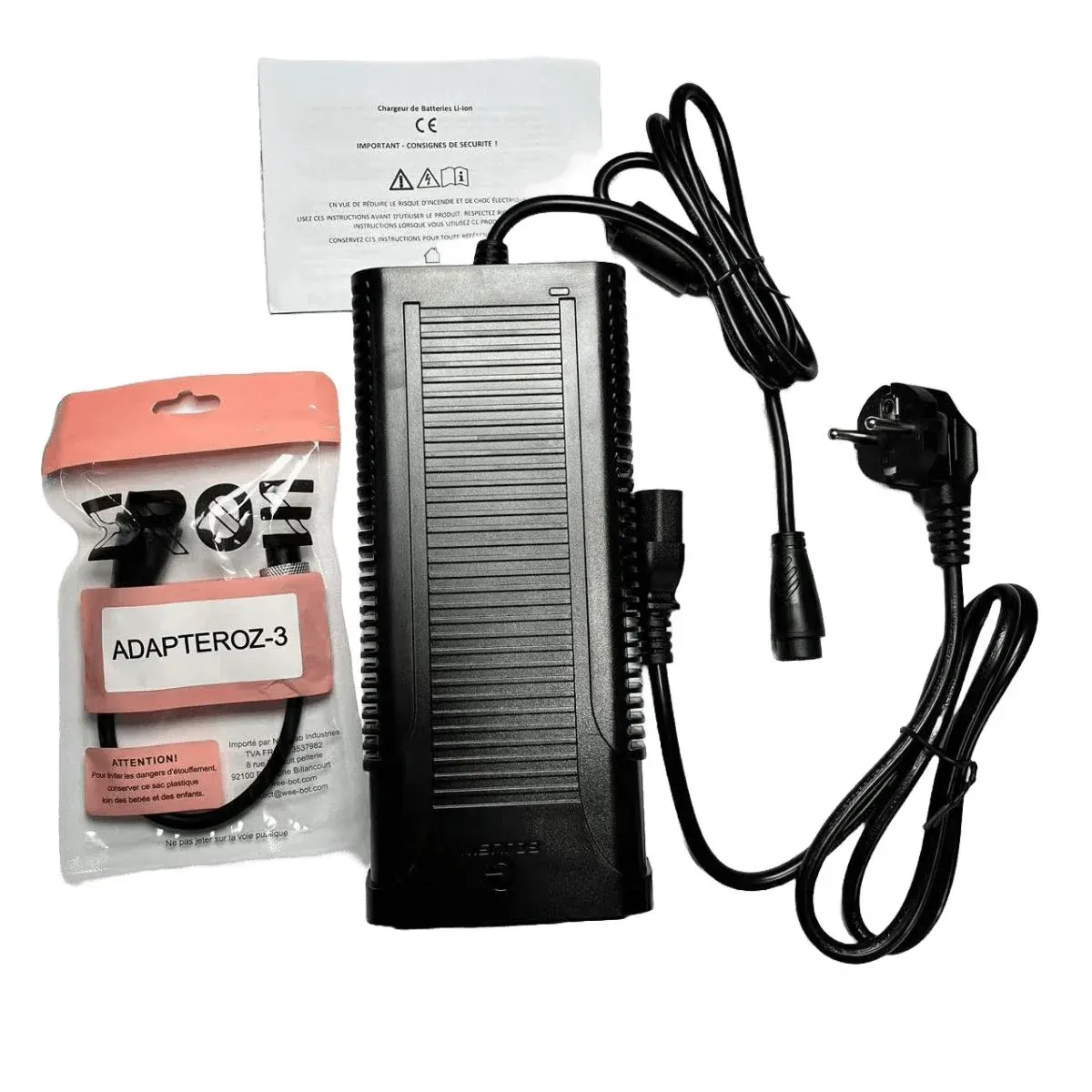 Chargeur Rapide Universel Trottinette Électrique Batterie 36V