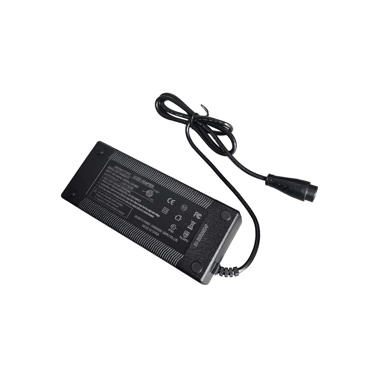 Chargeur Standard LP-16 de Trottinette Électrique Minimotors pour Batterie 60V