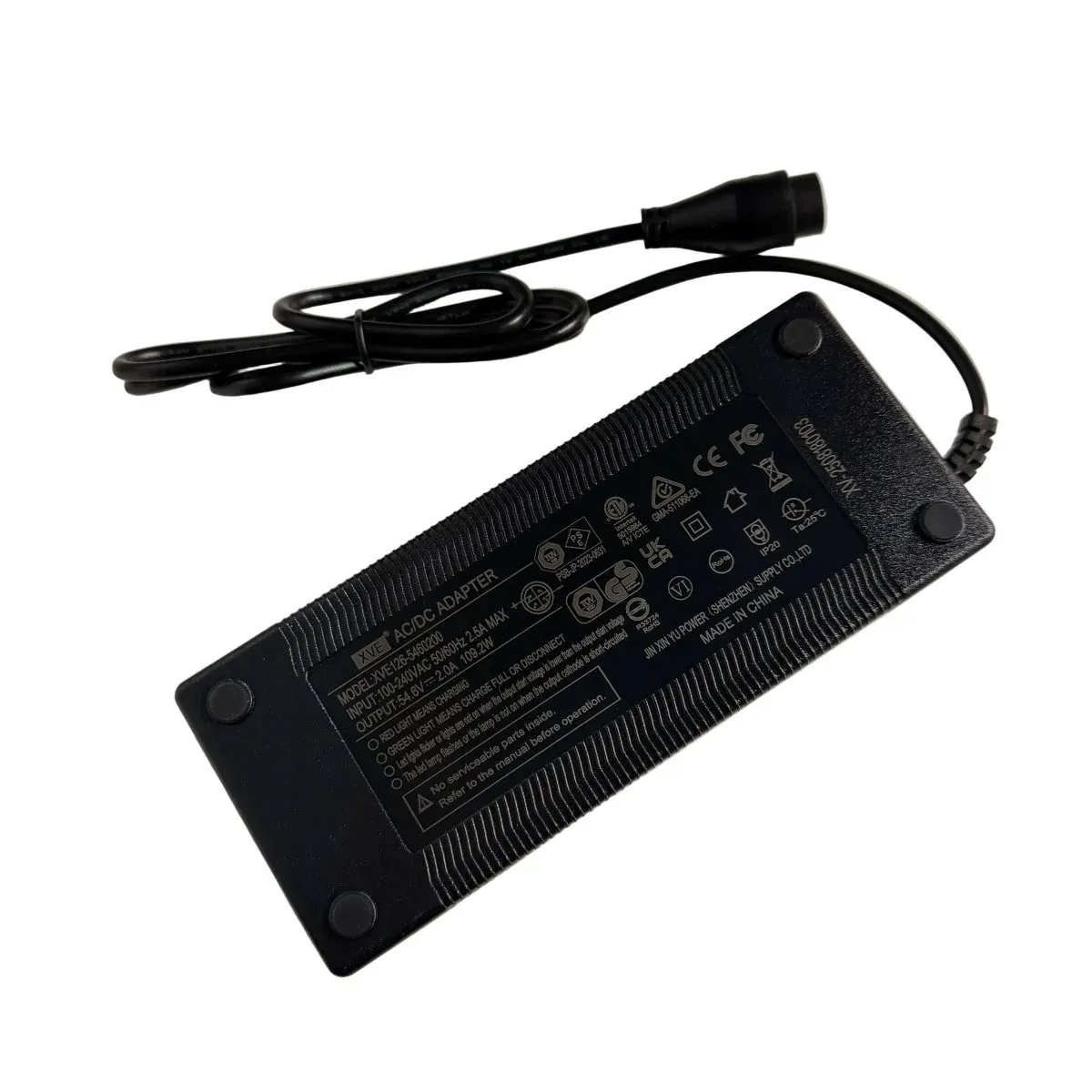 Chargeur Standard pour Batterie 48V - 2Ah pour LANGFEITE Coupé