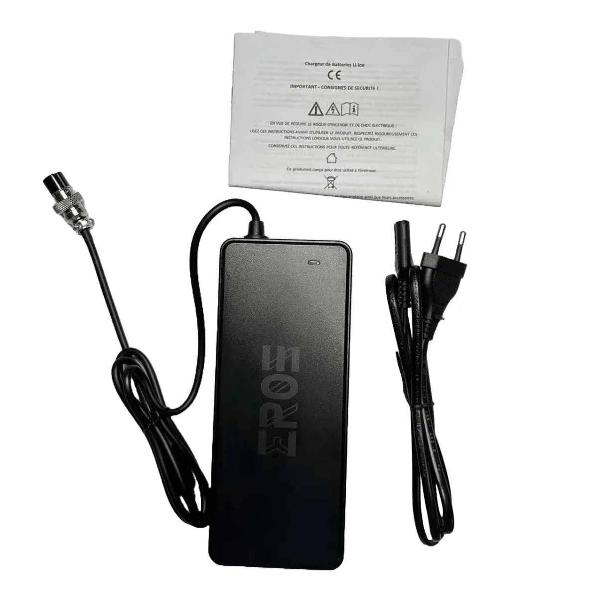 Chargeur Standard pour Trottinette Électrique E-Volty Omaha (Uniquement)