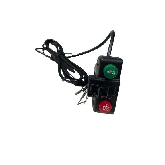 Commodo Klaxon Phare Clignotant pour Trottinette Electrique Speedway 5 Minimotors