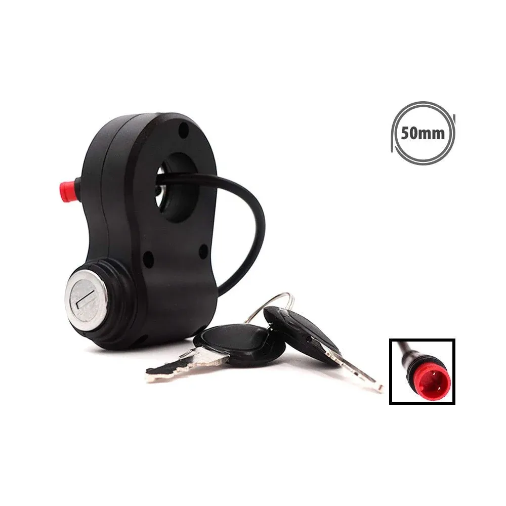 Contacteur à Clé pour Trottinette Électrique Kukirin G2 Pro / G2 Max 2 Pins