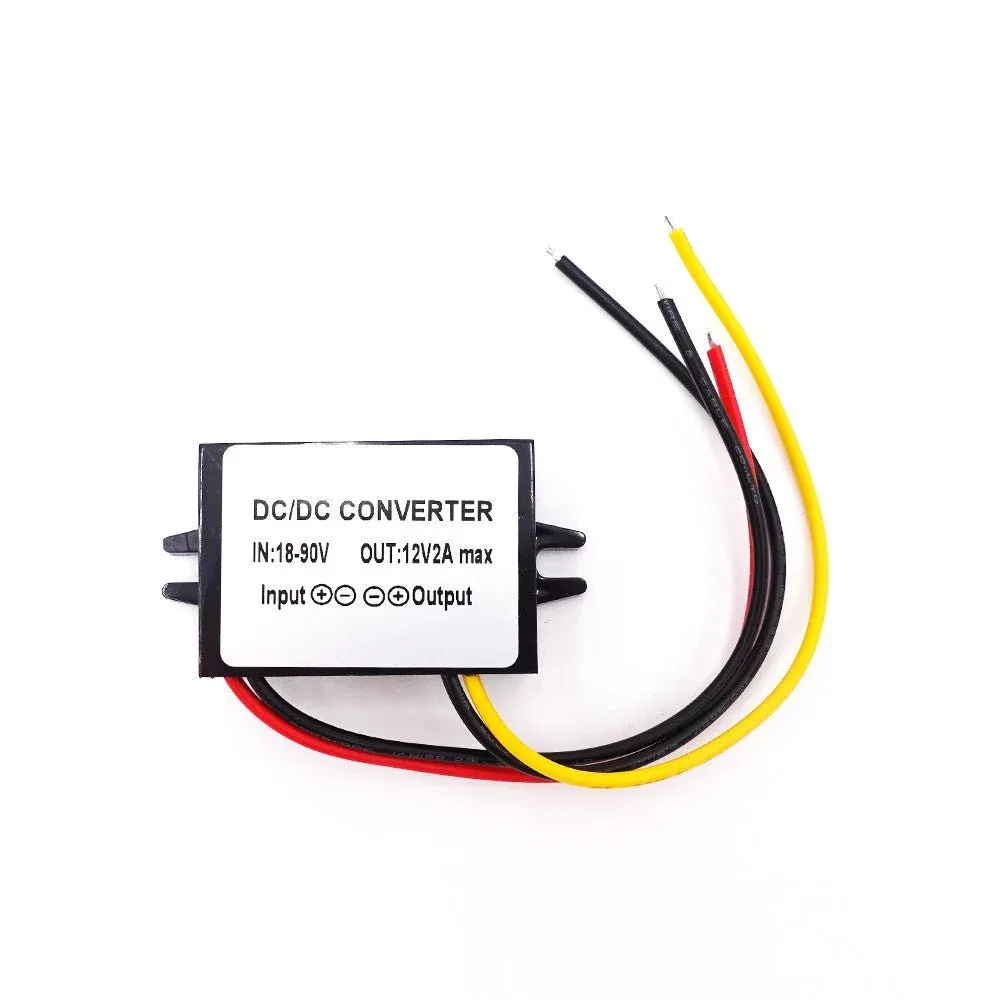 Convertisseur Tension DC 12V 2A pour Trottinette Électrique