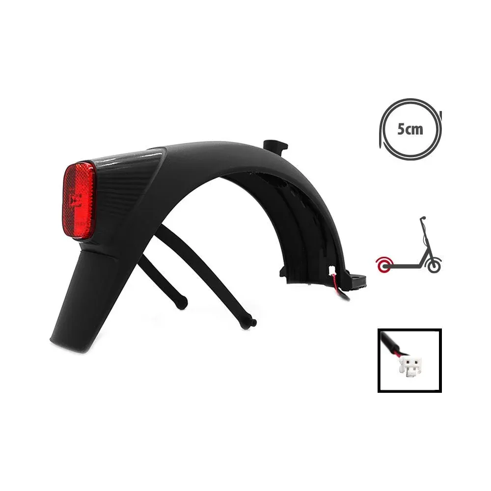 Garde-boue arrière complet pour Trottinette Électrique Ninebot Segway E2 Pro
