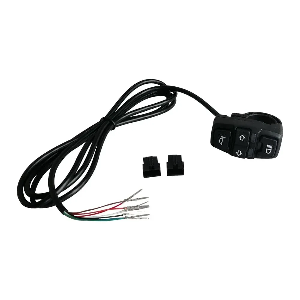 Interrupteur Clignotants Phare Klaxon pour Trottinette Électrique Minimotors
