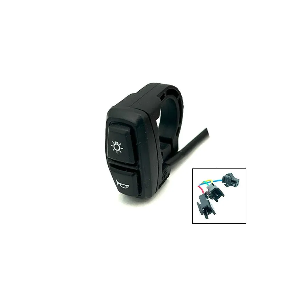 Interrupteur Phare Klaxon pour Trottinette Électrique Dualtron Mini (Dual Moteurs)