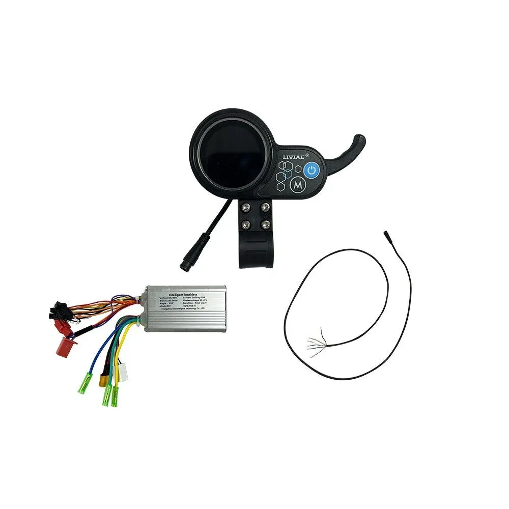Kit Contrôleur Display Câble Afficheur 48V 20A pour Trottinette Électrique Liviae