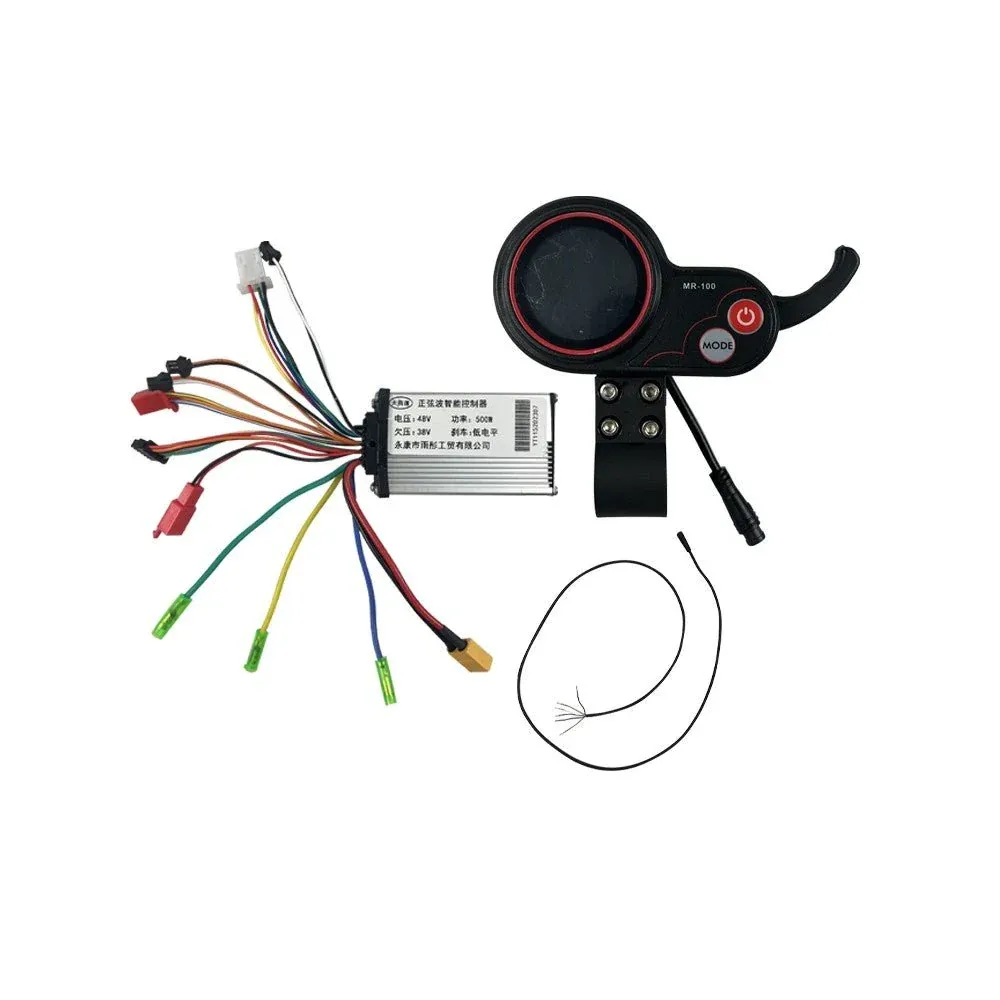 Kit Contrôleur Display Câble Afficheur 48V 500W MR100 pour Trottinette Électrique