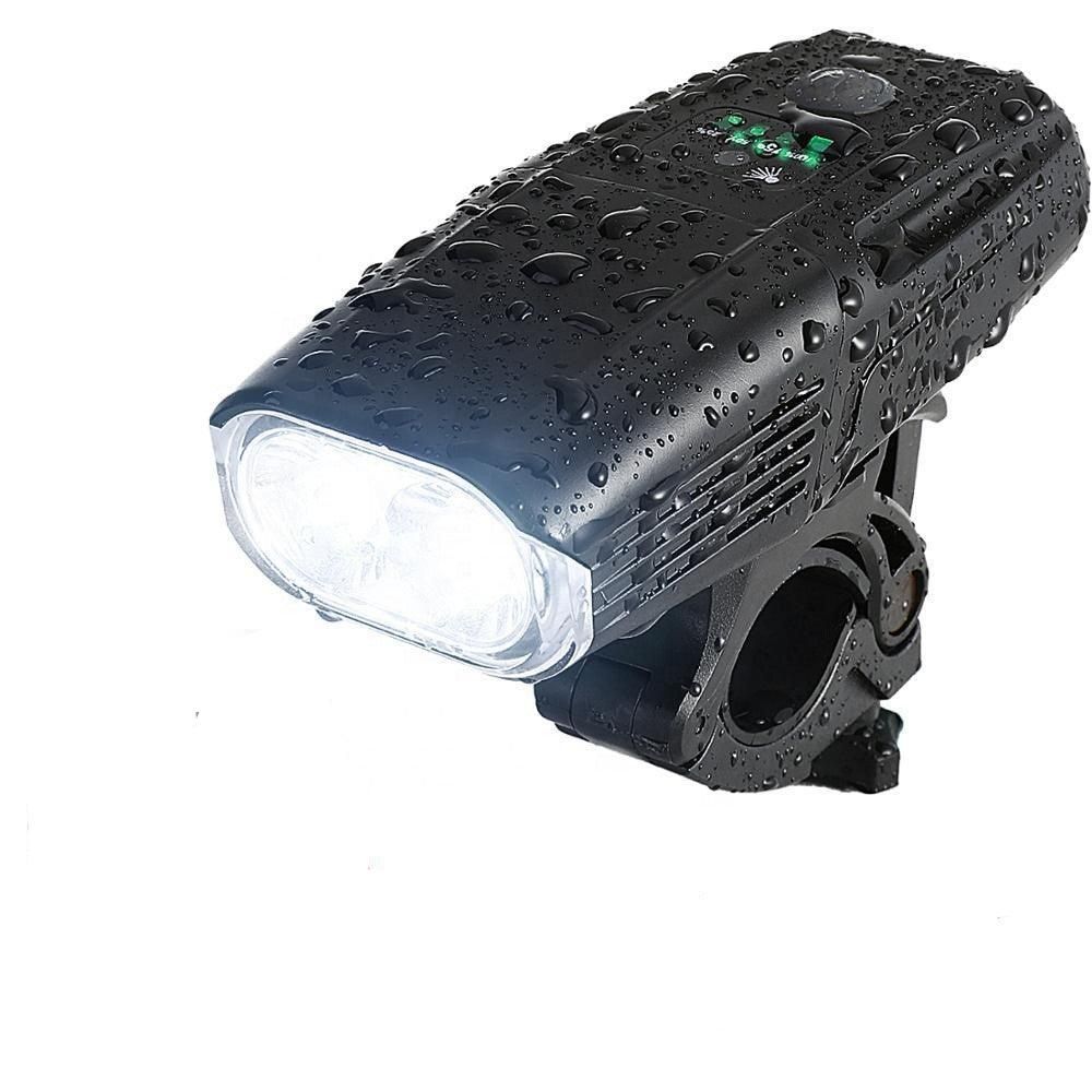 Lampe Avant avec Support Guidon Torche - 600 Lumens