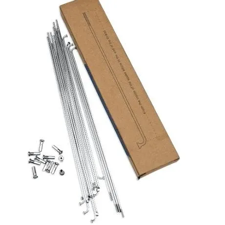 Lot de 36 Rayons (135mm/3mm) pour Roue Moteur Vélo Électrique Garrett Miller Z, X et CIty