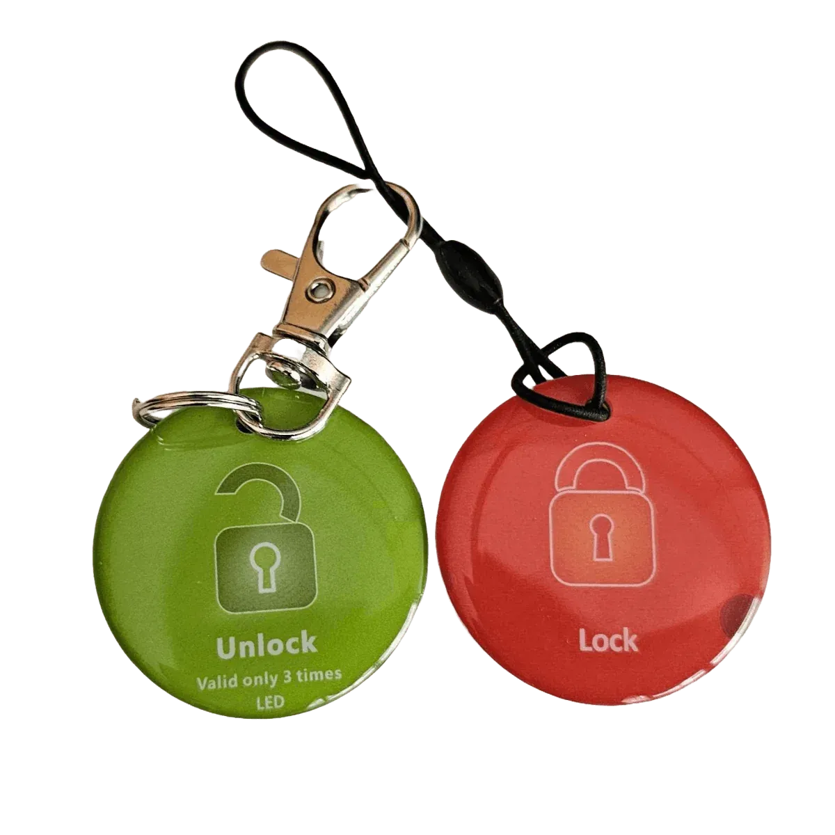 Badges NFC (Vert/Rouge) pour Trottinette Electrique Teverun