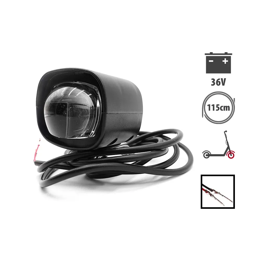 Phare Avant LED pour Trottinette Électrique Dualtron Togo 36V