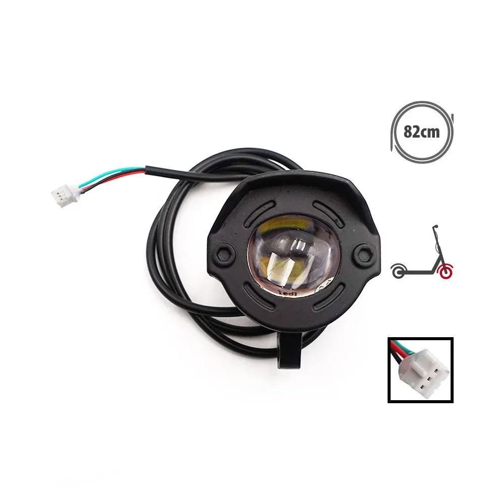 Phare LED Avant pour Trottinette Électrique Dualtron Aminia Avec Klaxon