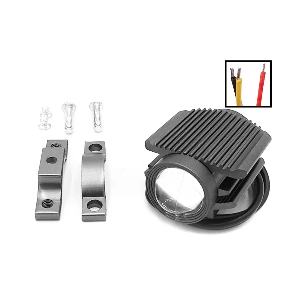 Phare LED Gris pour Trottinette Électrique