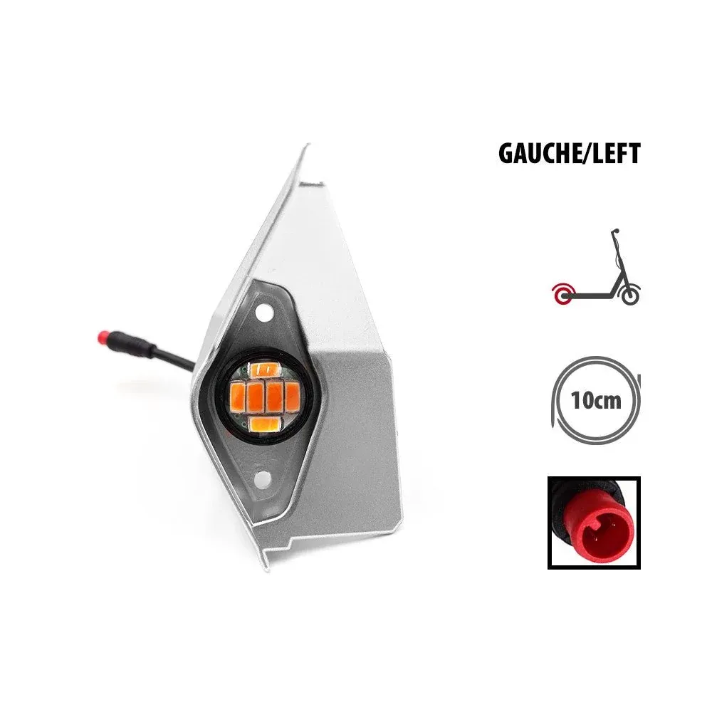 Plastique Arrière Gauche avec LED pour Trottinette Électrique Dualtron Togo