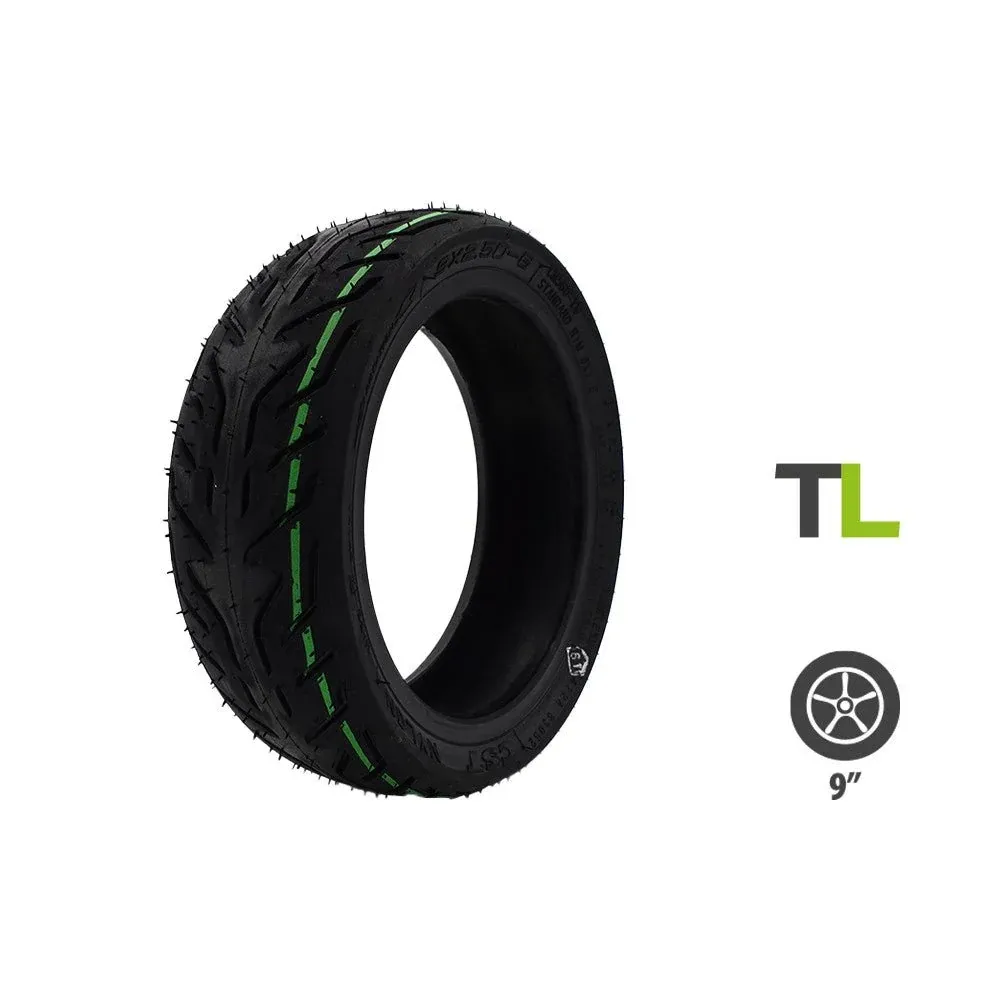 Pneu CST Tubeless 9x2.50-6 pour Trottinette Électrique Nami Stellar