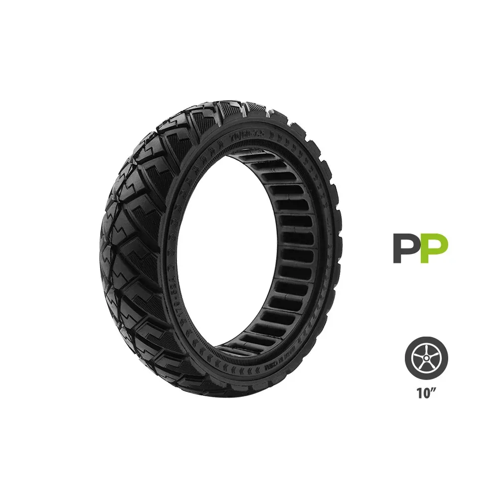 Pneu Plein 70/60-7.5 pour Trottinette Électrique Ninebot ZT3 Pro Segway