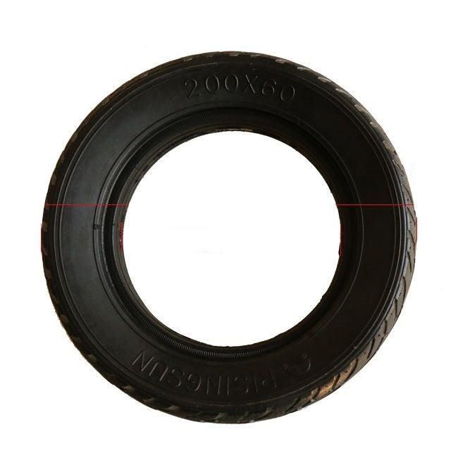 Pneu Plein 8 pouces (8x2/200x60) Increvable pour Trottinette Électrique Dualtron Raptor et Zero 8