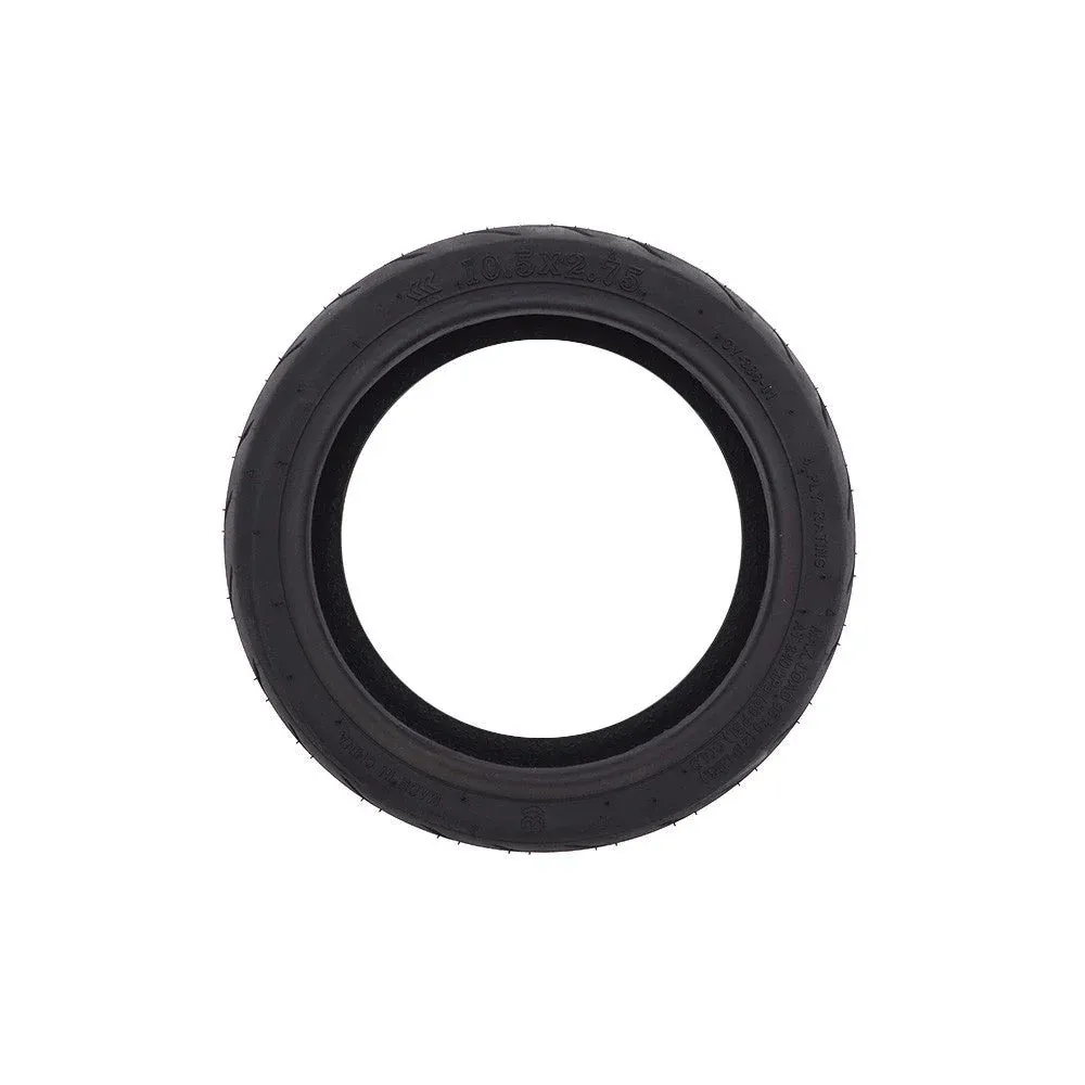 Pneu Route 10.5x2.75 Tubeless avec Gel Anticrevaison pour Trottinette Électrique Ninebot P65 P100