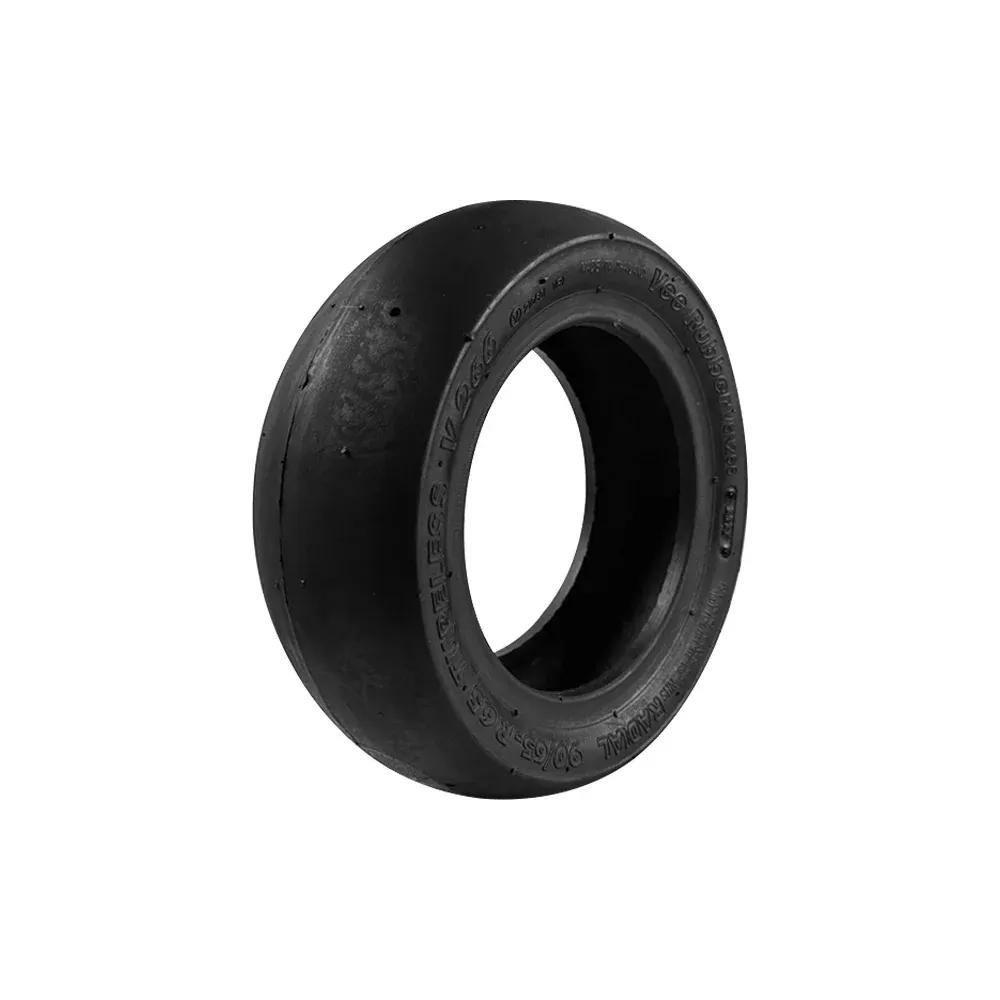 Pneu Slick 90/65-6.5 avec Chambre à Air pour Trottinette Électrique