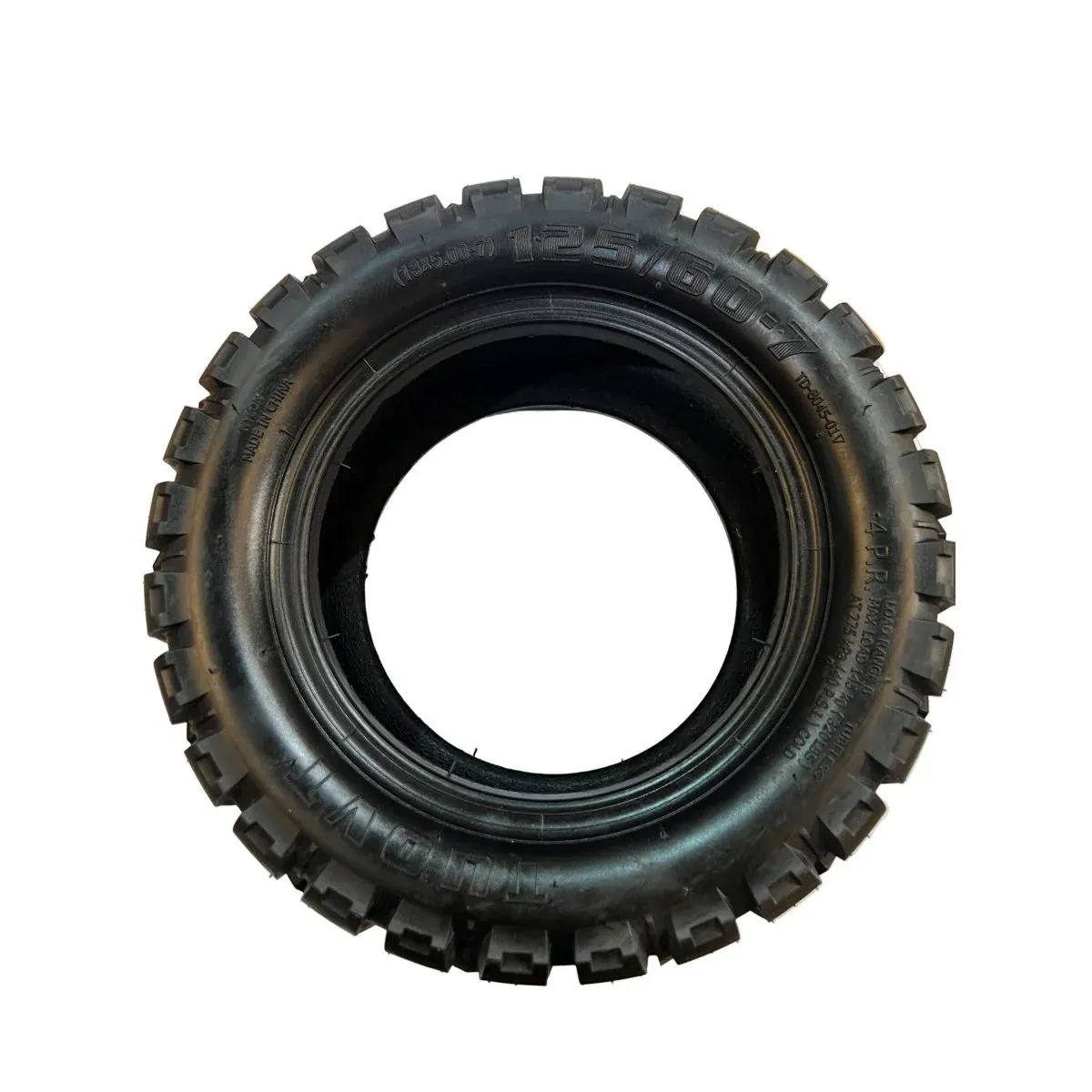 Pneu Tubeless Gonflable Route 13 pouces (125/60-7)pour Trottinette Électrique Langfeite(GT2 RS)