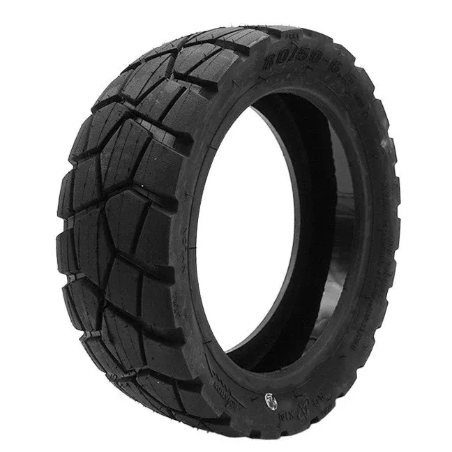 Pneu Tubeless Route 10 Pouces (80/50-6.5) avec Gel Anti Crevaison pour Trottinette Électrique (Dualtron, E-Volty, Zero, Speedtrott, Eroz)
