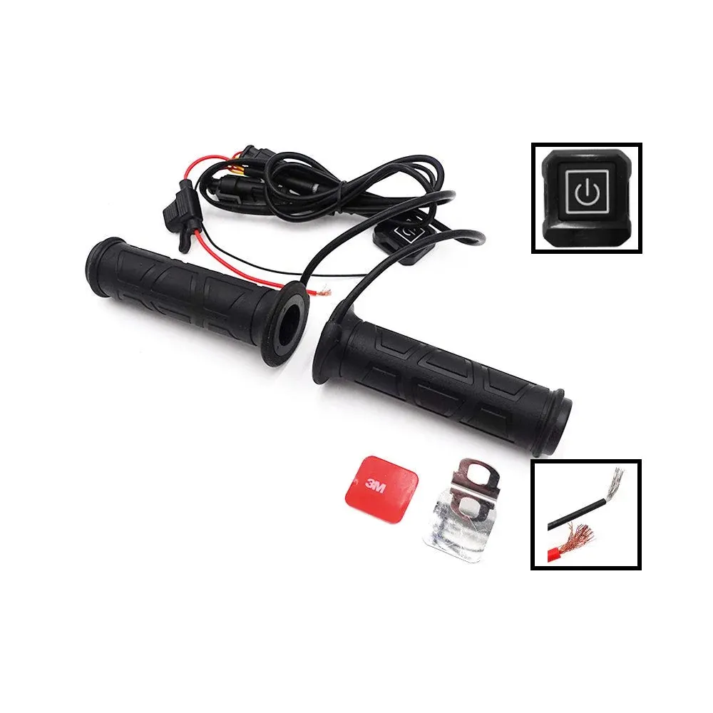 Poignées Chauffantes (x2 Pièces) pour Trottinette Électrique